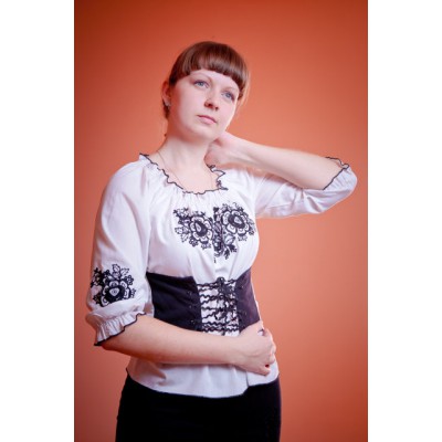 Embroidered blouse "Sokal"